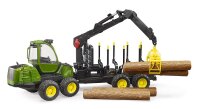 Bruder 02133 - John Deere 1210E Rückezug mit...