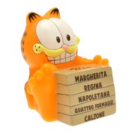Plasytoy 80051 - Mini-Spardose - Garfield mit Pizza