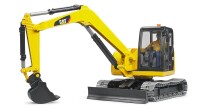 Bruder 02466 - Cat Minibagger mit Bauarbeiter
