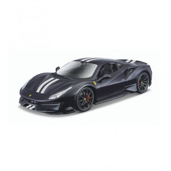 Bburago 18-26026B - 1:24 Race & Play Ferrari 488 Pista blau - Modellauto