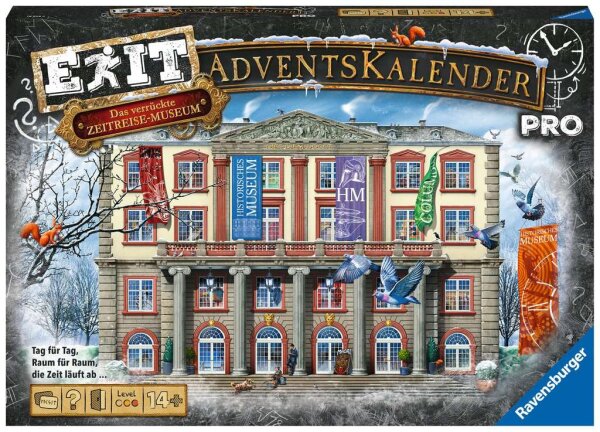 EXIT Adventskalender pro - Das verrückte Zeitreisemuseum