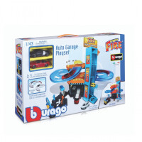 Bburago - StreetFire Autogarage Spielset inkl. 2...