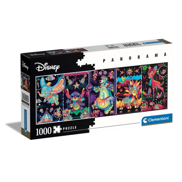 Clementoni 39659 - 1000 Teile Panorama Puzzle - Disney Classic