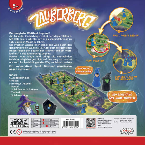 Amigo 02050 - Zauberberg Familienspiel / Brettspiel