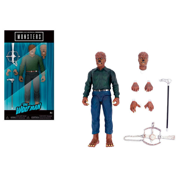 Monsters The Wolfman 6 Figure