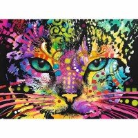 Bunte Katzen - Holz Puzzle 1000 Teile