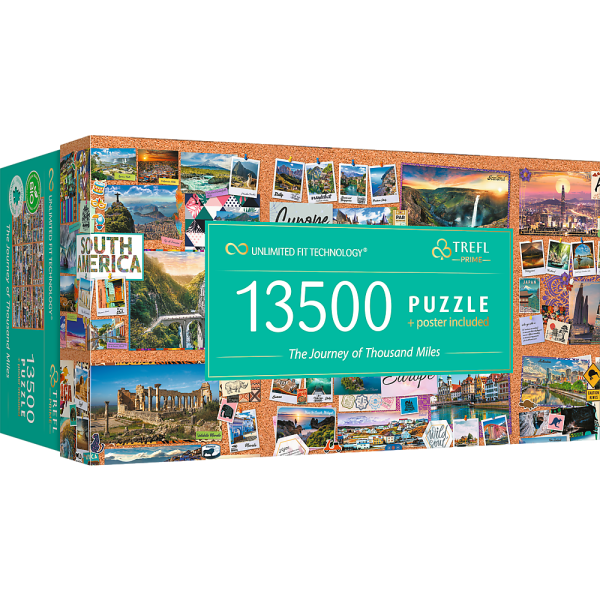 Reise von tausend Meilen - UFT Puzzle 13500 Teile