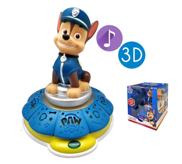 Paw Patrol - 3D Lampe mit Sound