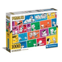Clementoni 39803 - 1000 Teile Puzzle Peanuts Compact -...