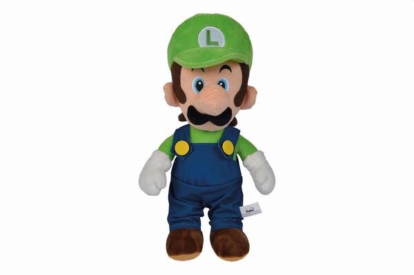 Simba Toys 109231011 - Super Mario Luigi Plüsch ca. 30cm