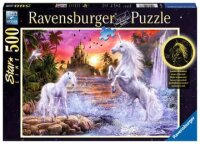 Einhörner am Fluss - Puzzle 500 Teile