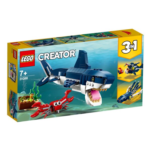 LEGO® 31088 3in1 Creator - Bewohner der Tiefsee (230 Teile)