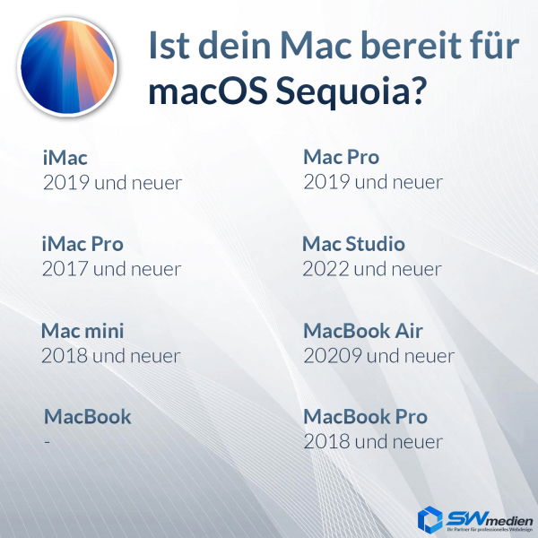 Bootstick macOS 15 Sequoia