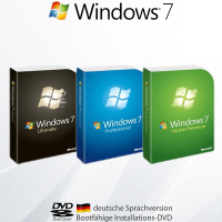 Installations-DVD Windows 7 Home Premium Professional...
