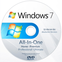 Installations-DVD Windows 7 Home Premium Professional Ultimate (32bit/64bit)