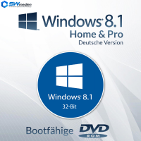 Installations-DVD Windows 8.1 Home Pro (32bit)