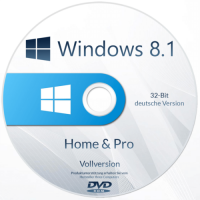 Installations-DVD Windows 8.1 Home Pro (32bit)