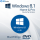 Installations-DVD Windows 8.1 Home Pro (64bit)