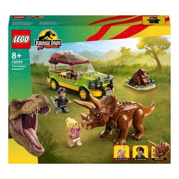 76959 Jurassic World Triceratops-Forschung, Konstruktionsspielzeug