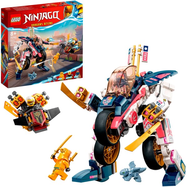 71792 Ninjago Soras Mech-Bike, Konstruktionsspielzeug