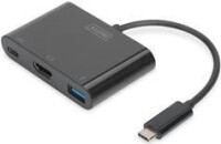 USB 3.2 Gen 1 Multiport-Hub, USB-C Stecker > USB-A +...
