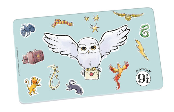 Harry Potter Watercolor World - Frühstücksbrettchen mit Hedwig Eule