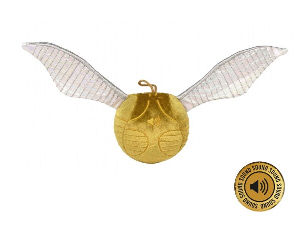 Harry Potter - goldener Schnatz - 10 x 22 cm - Plüschanhänger
