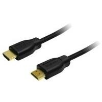 Logilink HDMI-Kabel Ethernet A -> A St/St 15.00m Gold