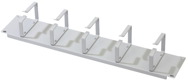 DIGITUS Rangierpanel 2HE 5x Ringe 85x60mm schwarz