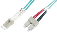 DIGITUS LWL Patchkabel LC -> SC 3.00m  Multimode...