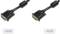 DIGITUS DVI-D-Kabel DVI(24+1) -> DVI(24+1) St/St 2.00m...