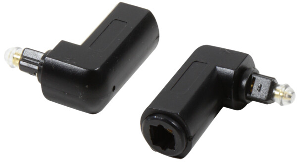 Logilink Audio Adapter 1x Toslink -> 1x Toslink St/Bu 90°gew