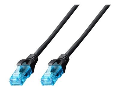 DIGITUS Patchkabel RJ45 U/UTP Cat5e   5.00m sch. Hebelschutz Polybeutel