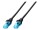 DIGITUS Patchkabel RJ45 U/UTP Cat5e   5.00m sch. Hebelschutz Polybeutel
