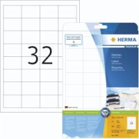 HERMA Etiketten Premium A4 weiß 48,3x33,8 mm Papier 800 St.