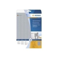 HERMA Typenschildetiketten A4 silber 25x10 mm Folie 4725 St.