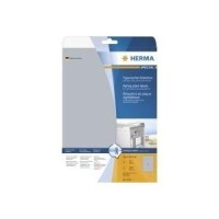 HERMA Typenschildetiketten A4 silb. 210x297 mm Folie  25 St.