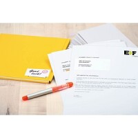 HERMA Abdecketik. A4 weiß 48,3x16,9 mm Papier opak...