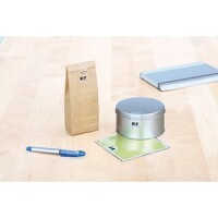 HERMA Verschlussetiketten transparent 40 mm Folie 600 St.