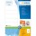 HERMA Etiketten Premium A4 weiß 105x33,8 mm Papier 1600 St.