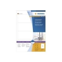 HERMA Ordneretiketten A4 weiß 192x61 mm Papier opak...