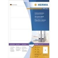 HERMA Ordneretiketten A4 weiß 192x59 mm Papier opak...