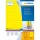 HERMA Ordneretiketten A4 gelb 192x61 mm Papier opak 400 St.