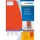 HERMA Ordneretiketten A4 rot  192x61 mm Papier opak 400 St.