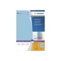 HERMA Ordneretiketten A4 blau 192x61 mm Papier opak 400 St.