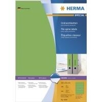 HERMA Ordneretiketten A4 grün 192x61 mm Papier opak...