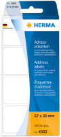 HERMA Etiketten endlos weiß 95x48 mm Papier matt...