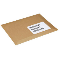 HERMA Adressetiketten einzeln weiß 148x105 mm...