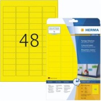 HERMA Etiketten A4 gelb 45,7x21,2 mm Papier matt 960 St.