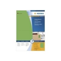 HERMA Etiketten A4 grün 105x148 mm Papier matt  400 St.